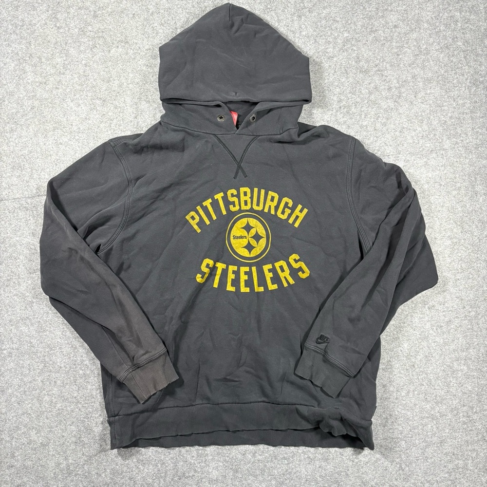 Pittsburgh Steelers Nike Hoodie NFL Black Fits Large